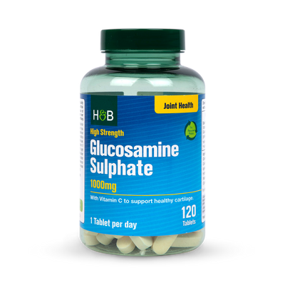 Holland & Barrett Holland & Barrett Glucosamine Sulphate 1000mg 120 Tablets- Buy online at McGrocer