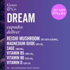Reishi Mushroom Sleep Support with Magnesium and Sage 60 Vegan Capsules