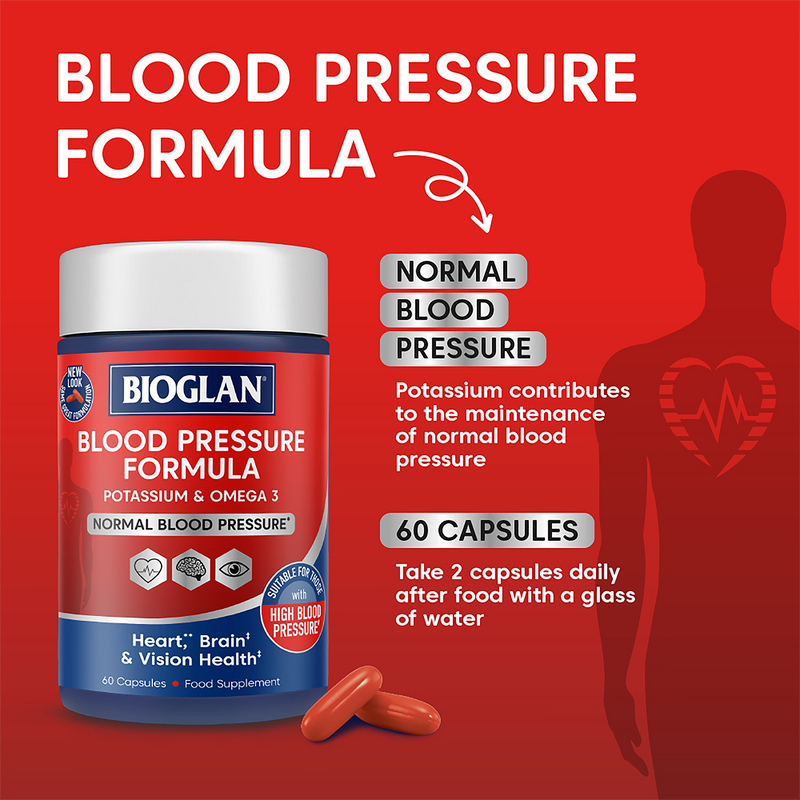 Bioglan Blood Pressure Formula 60 Capsules