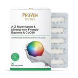 Holland & Barrett A-Z Multivitamin and Mineral with Probiotics and CoQ10 30 Capsules- Buy online at McGrocer