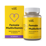 Holland & Barrett High-Strength Female Multivitamin with Ashwagandha 30 Capsules- Buy online at McGrocer