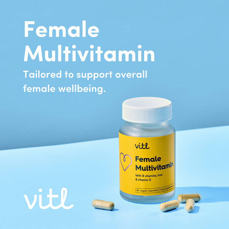 High-Strength Female Multivitamin with Ashwagandha 30 Capsules