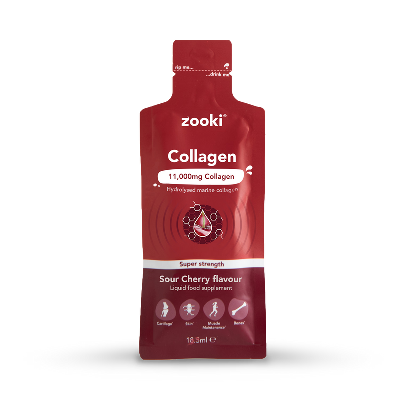 Super Strength Hydrolysed Collagen and Vitamin C Liquid Supplement 1 Sachet