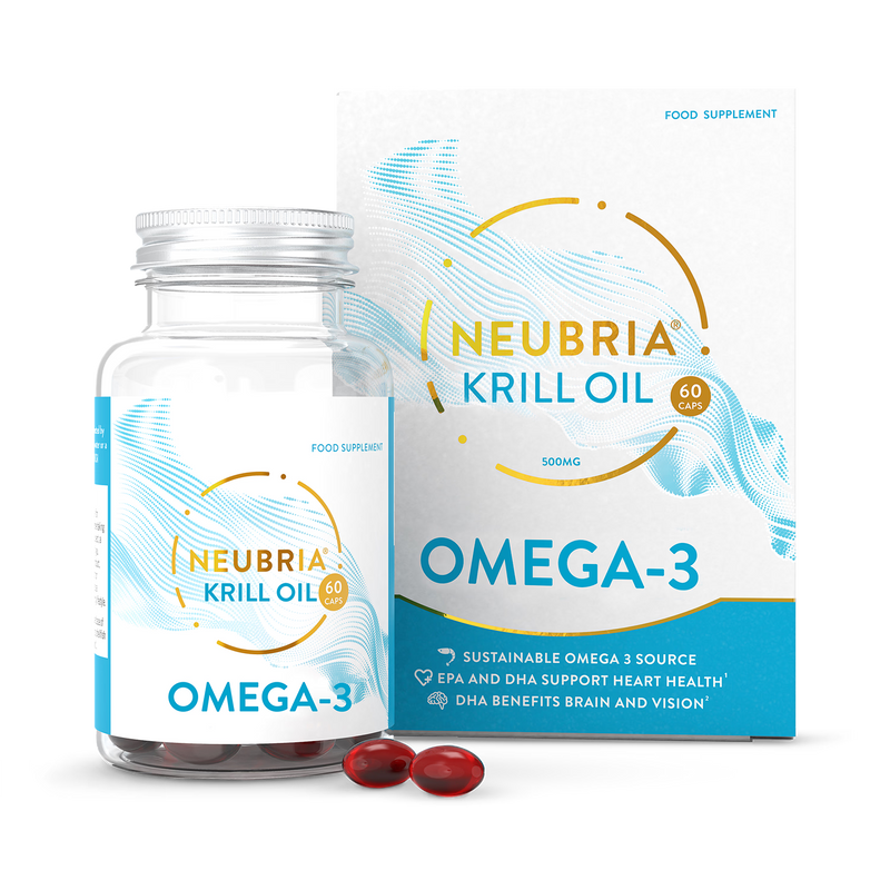 Antarctic Krill Oil Omega-3 Supplement 60 Capsules