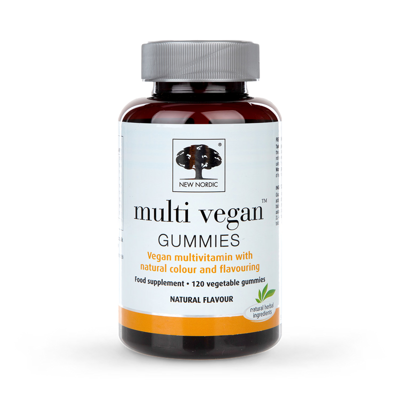 Multi-Vitamin Vegan Fruit Gummies 120 Count