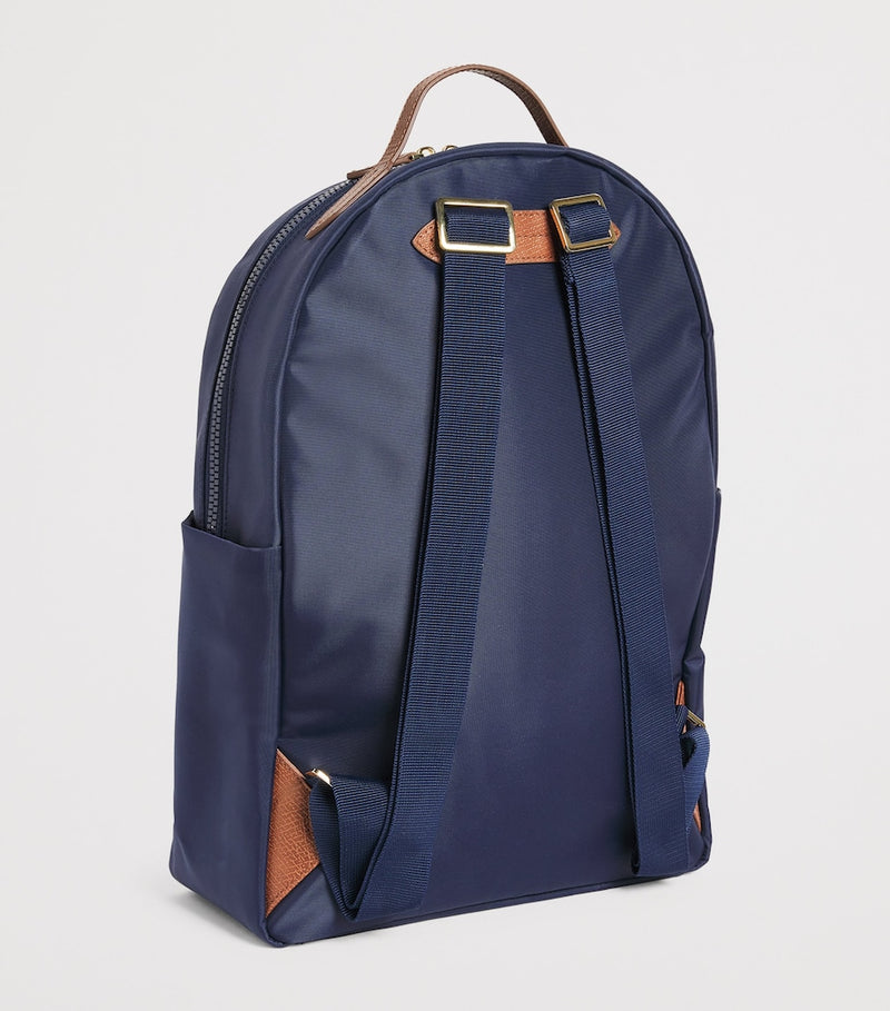 Harrods Nylon Backpack with leather trims, UK version