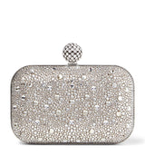 Harrods Jimmy Choo Cloud Crystal Embellished Clutch Bag- Buy online at McGrocer
