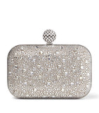 Jimmy Choo crystal embellished clutch bag compact 11cm, UK version