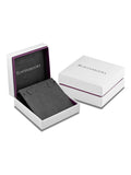 Beaverbrooks Cubic Zirconia Sterling Silver Double Circle Necklace