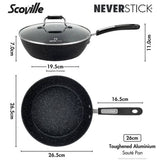 Scoville 26cm saute pan with Neverstick technology - British product