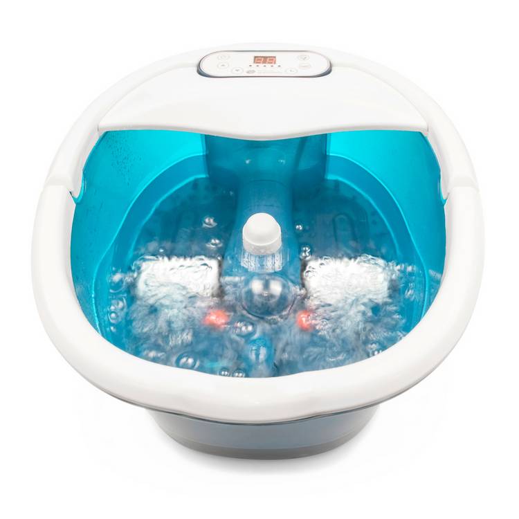 Rio motorised footspa bath with heat and bubbles - British product