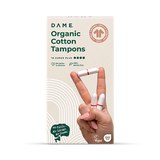 Holland & Barrett DAME Super Plus Cotton Tampons 16 Pack- Buy online at McGrocer