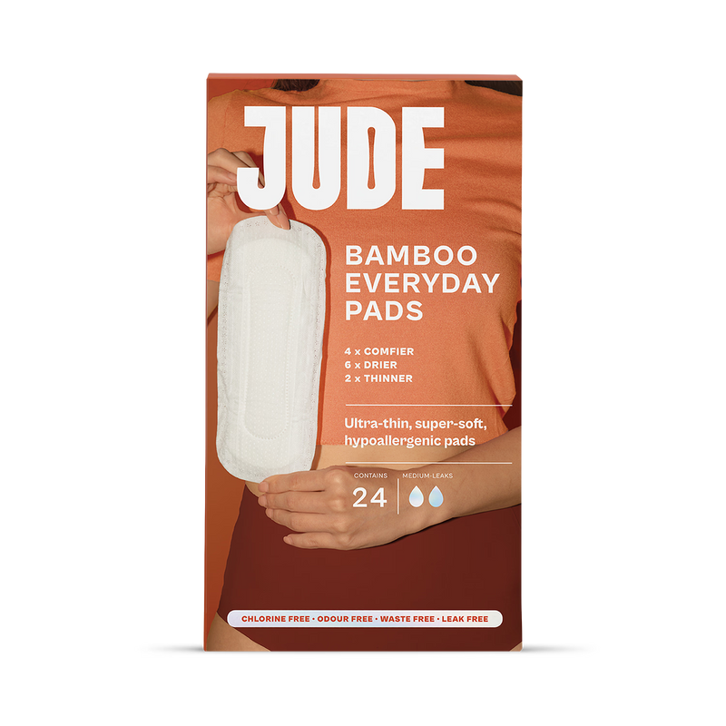 Jude Bamboo Everyday Pads 24 Pack