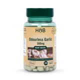Holland & Barrett Holland Barrett Enteric Coated Odourless Garlic 500mg 120 Tablets- Buy online at McGrocer