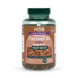 Holland & Barrett Holland Barrett Vegan High Strength Flaxseed Triple Omega 3-6-9 Oil 120 Capsules- Buy online at McGrocer
