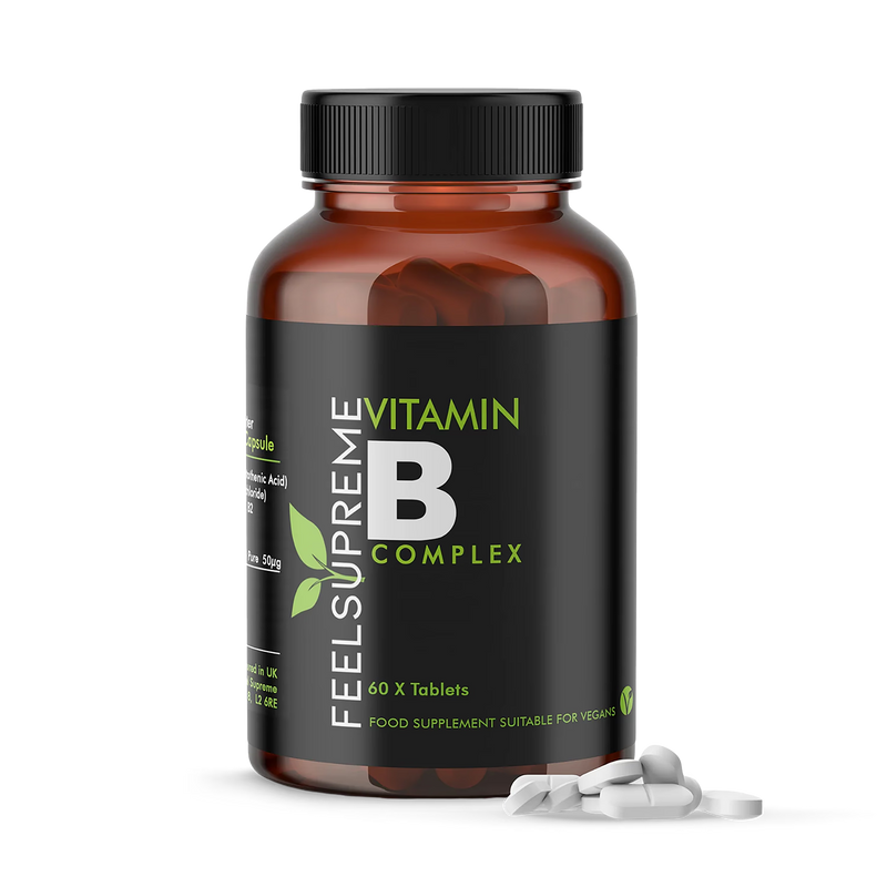 Vitamin B Complex supplement 60 tablets - British product