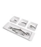 Fornasetti Porcelian Grande Pesci appetizer set - British product