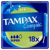 Tampax Super Tampons Applicator 18 Pack (British brand)