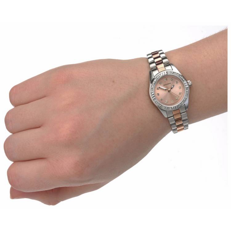 Sekonda ladies two-tone stainless steel watch, imported from the UK