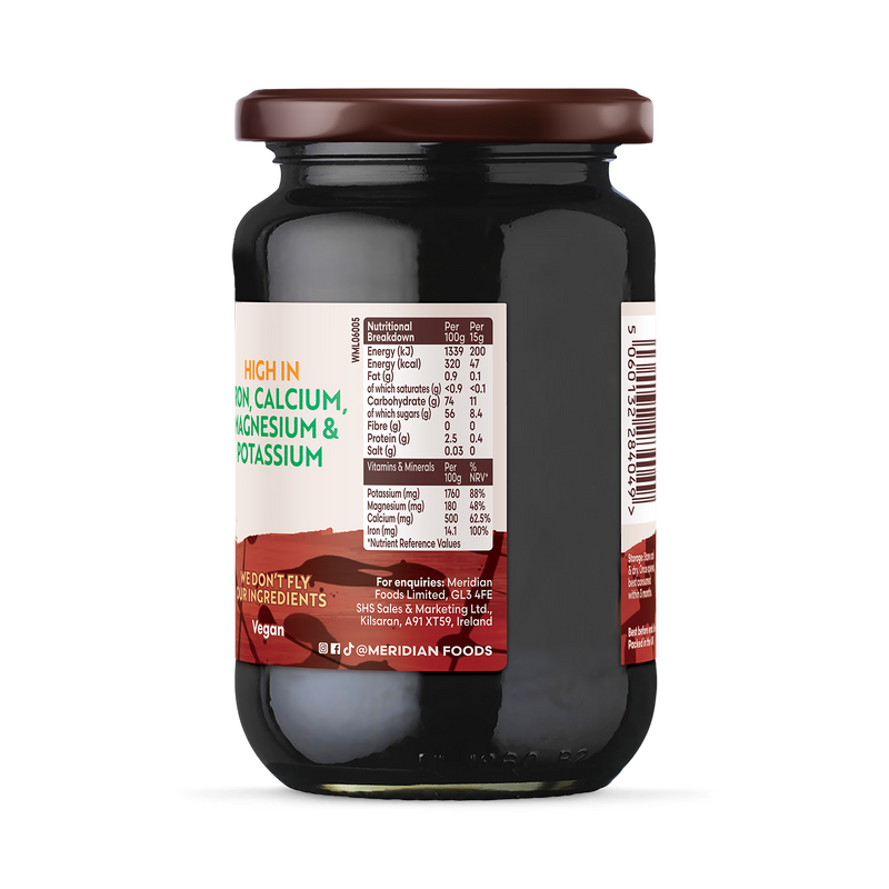 Meridian Organic Fairtrade Blackstrap Molasses 600g