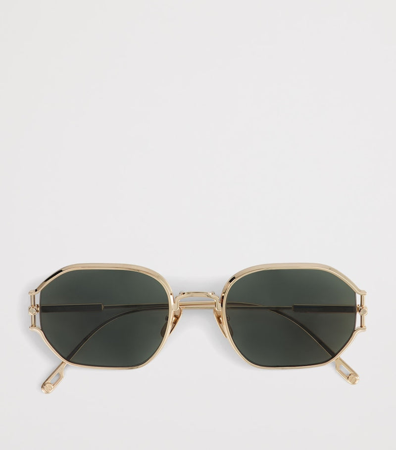 Sato Enir sunglasses in titanium finish, UK version