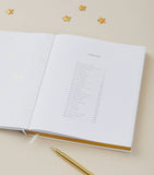 Blush and Gold Safari My Pregnancy Journal - British product