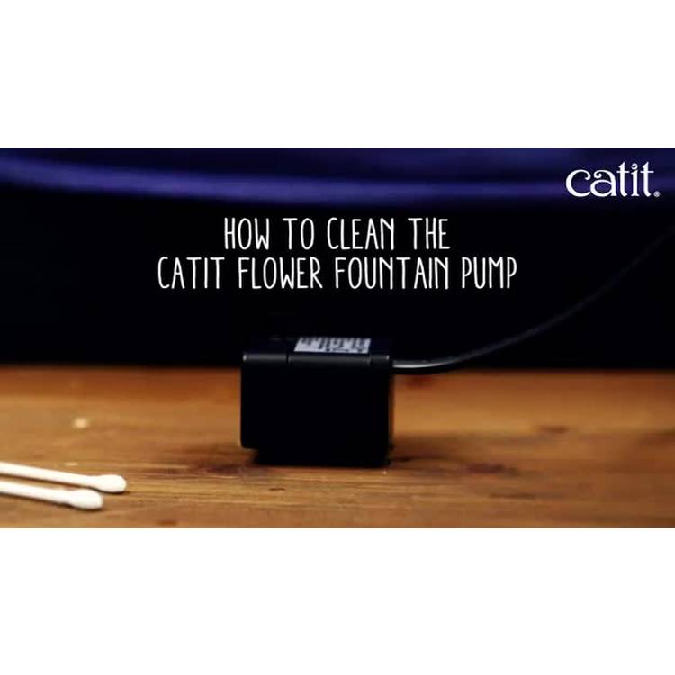 Catit Flower Drinking Fountain green plastic cat water fountain, imported from the UK