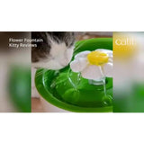 Catit Flower Drinking Fountain green plastic cat water fountain, imported from the UK