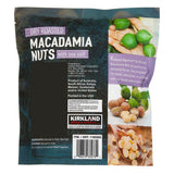 Kirkland Signature dry roasted macadamia nuts with sea salt 680g, UK version