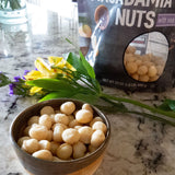 Kirkland Signature dry roasted macadamia nuts with sea salt 680g, UK version