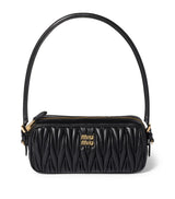 Harrods Miu Miu Matelassé Nappa Leather Pouch- Buy online at McGrocer