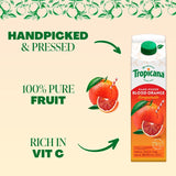 Tropicana Pure Sanguinello Blood Orange Fruit Juice   850ml GOODS M&S