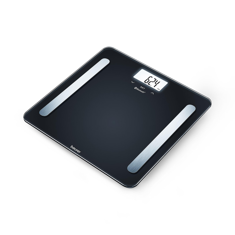 Beurer Diagnostic Bathroom Scale with HealthManager App BF600 Black