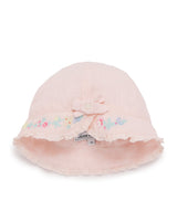 Harrods Tartine et Chocolat Cotton Embroidered Baby Bonnet- Buy online at McGrocer