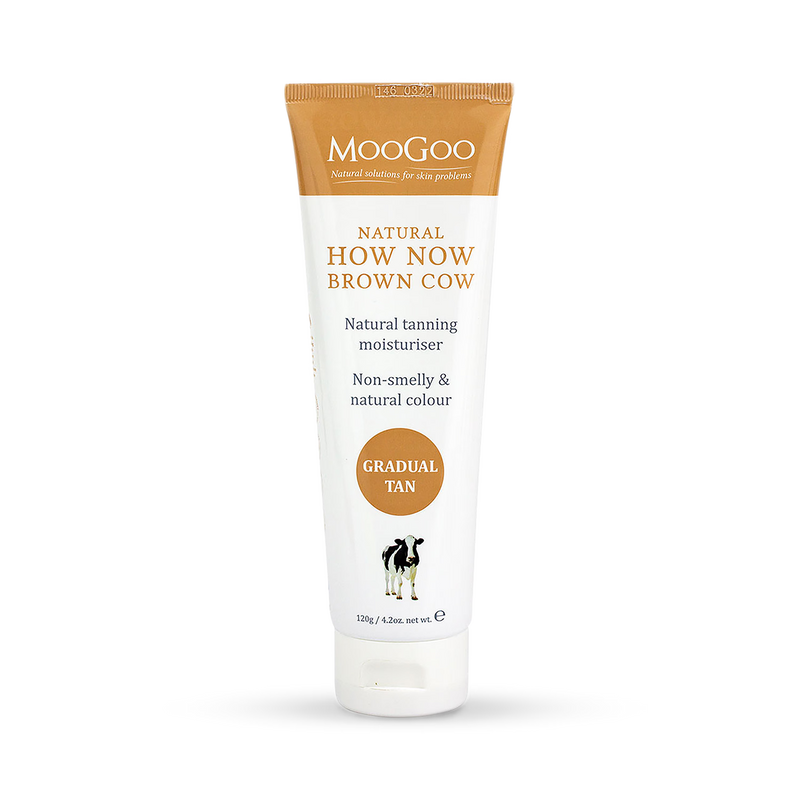 MooGoo Natural How Now Brown Cow Gradual Tanning Cream 120g