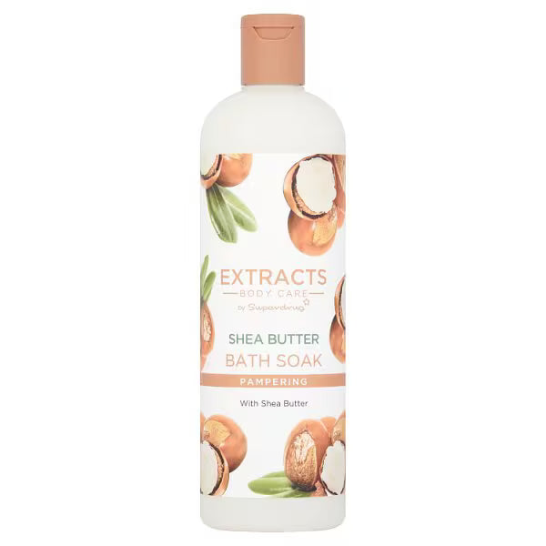 Superdrug Extracts Shea Bath Soak 500ml (British brand)