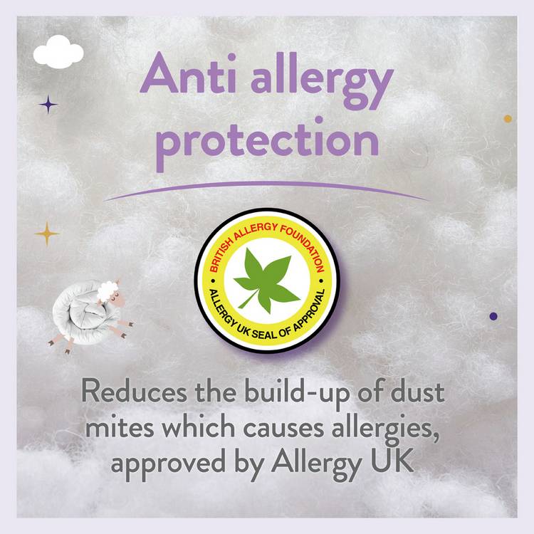 Slumberdown anti allergy 4 tog kids duvet (British brand)