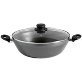 Argos Argos Home Double Handed Teflon Aluminium Wok 32cm- Buy online at McGrocer