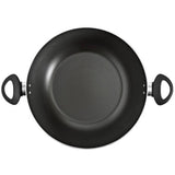 Argos Home double-handed Teflon aluminium wok 32cm - British product