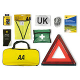 AA European travel kit with warning triangle and first aid kit, UK version