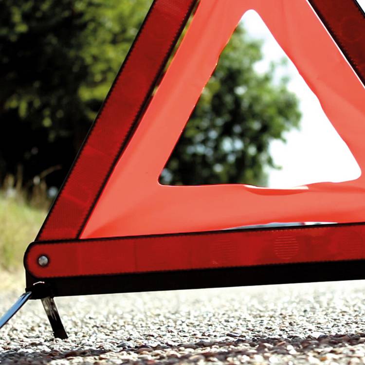 AA European travel kit with warning triangle and first aid kit, UK version