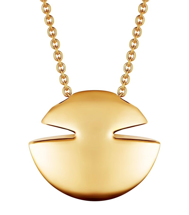 Bvlgari Cabochon gold necklace, imported from the UK