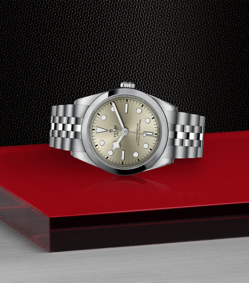TUDOR Black Bay One stainless steel watch 36mm - British product