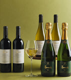 Harrods Best Of France champagne and wine gift box with 6 bottles, UK version