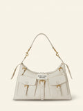 Mulberry Roxanne shoulder bag in Out Of The Blue, imported from the UK