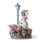 Lladró Flowers for Everyone porcelain figurine 38cm (British brand)