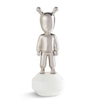 Silver-Tone Contemporary Handmade Figurine
