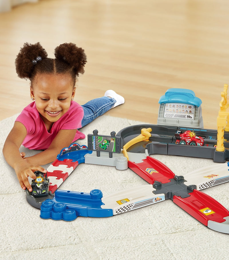 VTech Toot-Toot V Racers race track playset (British brand)