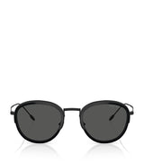 Harrods Giorgio Armani Metal Round Sunglasses- Buy online at McGrocer