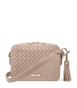 Harrods Aspinal of London Leather Camera Cross-Body Bag- Buy online at McGrocer